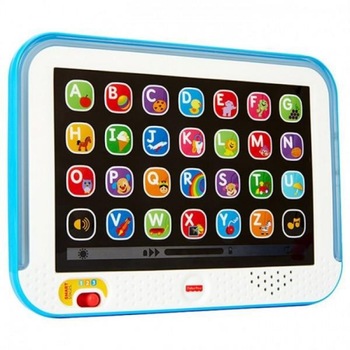 Tableta interactiva Smart Fisher Price, alimentare 3 x AAA, 19 x 13 cm Tableta interactiva Smart Fisher Price, alimentare 3 x AAA, 19 x 13 cm