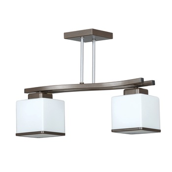 Lustra Natar 2, Emibig, Wenge, Sticla, 40 cm Lustra Natar 2, Emibig, Wenge, Sticla, 40 cm