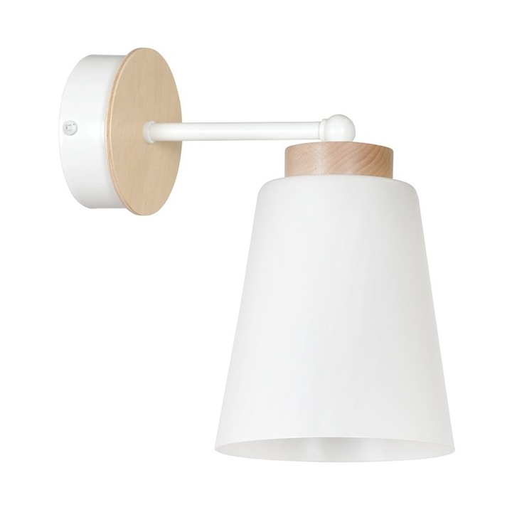 Аплик Emibig Periot, 1X60W, Бял