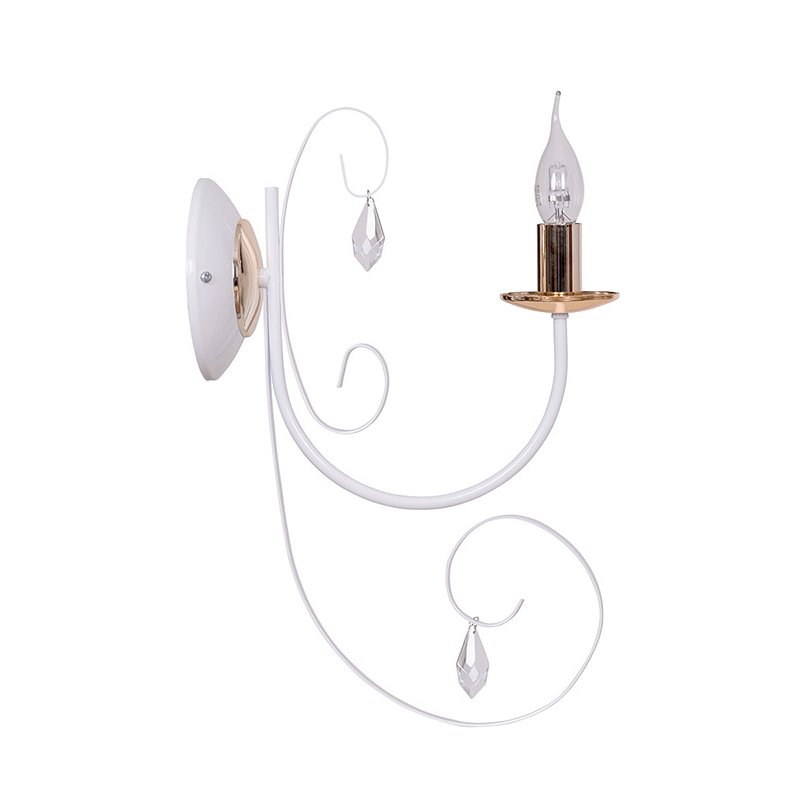 Aplica Emibig Foreman, Emibig , Alb, E14