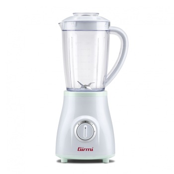 Blender GIRMI FR24, cu rasnita de cafea, 300 W, 800 ml, 2 trepte de viteza + impuls, bol gradat, lame inox, alb Blender GIRMI FR24, cu rasnita de cafea, 300 W, 800 ml, 2 trepte de viteza + impuls, bol gradat, lame inox, alb