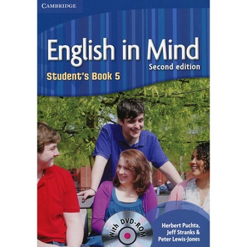 English in Mind Level 5, Student's Book with DVD-ROM, Herbert Puchta, Jeff Stranks, Richard Carter, Peter Lewis-Jones English in Mind Level 5, Student's Book with DVD-ROM, Herbert Puchta, Jeff Stranks, Richard Carter, Peter Lewis-Jones