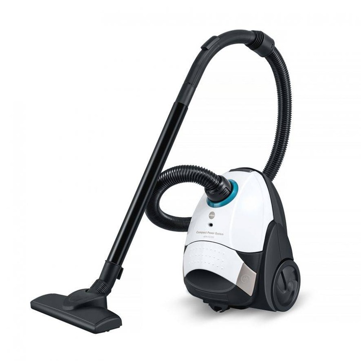 Aspirator de mana vertical Vivax VCB-25VB, Putere 150W, Capacitate 0.6 L, Sistem Ciclonic, Negru