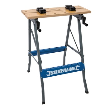 Masa de lucru, greutate suportata 100Kg, 560 x 110mm, Silverline Masa de lucru, greutate suportata 100Kg, 560 x 110mm, Silverline