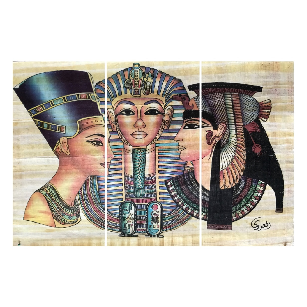 Tablou multicanvas 3 piese Egipt 2, 120 x 80 cm