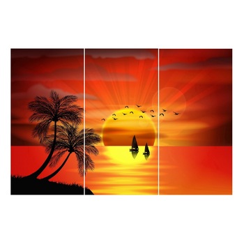 Tablou multicanvas 3 piese Natura 3, 120 x 80 cm Tablou multicanvas 3 piese Natura 3, 120 x 80 cm