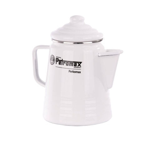 Percolator Petromax de ceai si cafea, Perkomax, Alb