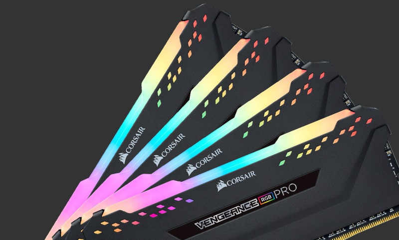 Memorie Corsair VENGEANCE® RGB PRO 16GB, DDR4, 2666MHz, CL16