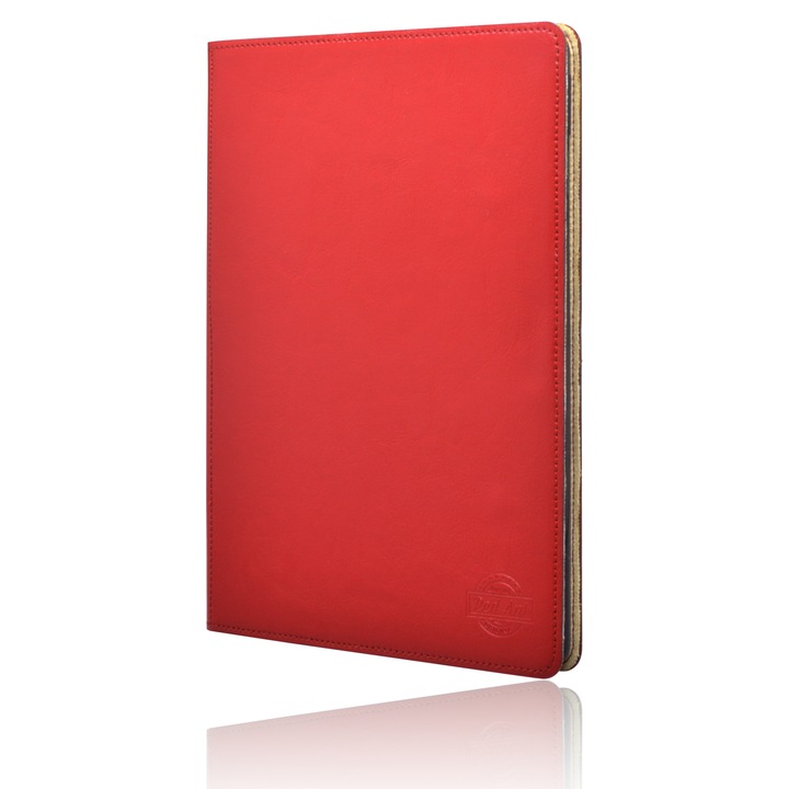 Кожен калъф Red Ant Whiskey Aroma iPad Mini 4, ръчна изработка, червен