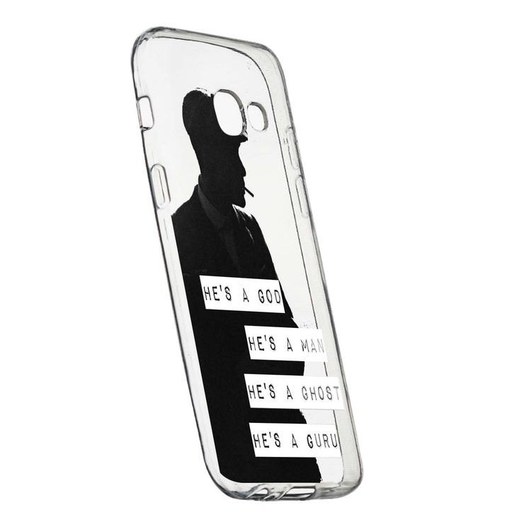 Husa de protectie Peaky Blinders, Movie pentru Samsung Galaxy A5 2016, rezistenta la uzura, anti-alunecare, din silicon Premium, 381