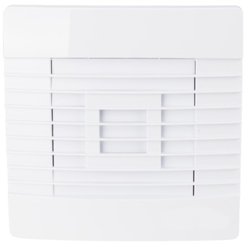 Ventilator baie Evosanitary 100, cu jaluzele, 15W, 161x161mm, diametru evacuare 100mm, debit aer 97 mc/h, jaluzea Ventilator baie Evosanitary 100, cu jaluzele, 15W, 161x161mm, diametru evacuare 100mm, debit aer 97 mc/h, jaluzea