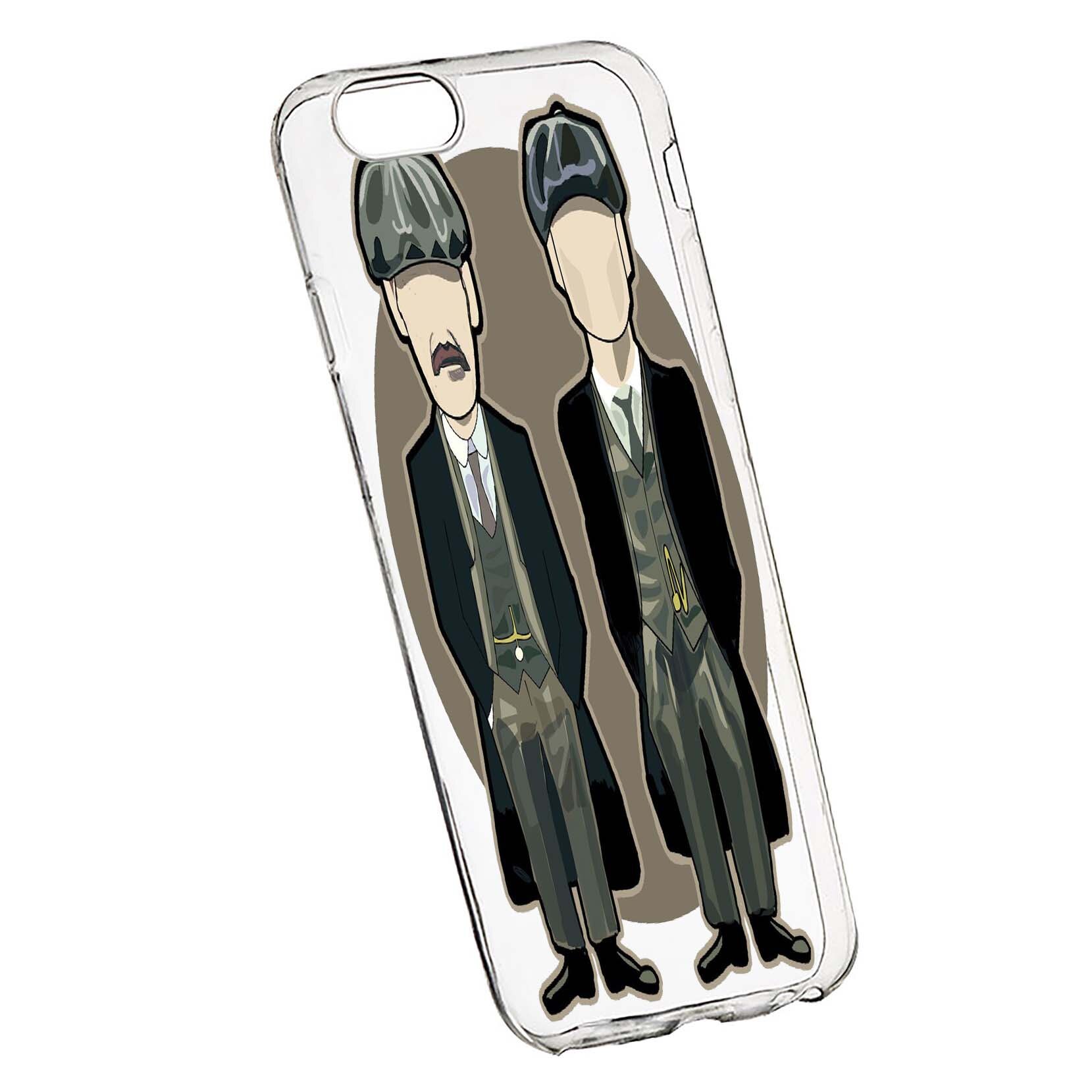 Husa de protectie Peaky Blinders, Movie pentru Apple iPhone 6 Plus / 6S Plus, rezistenta la uzura, anti-alunecare, din silicon Premium, 383