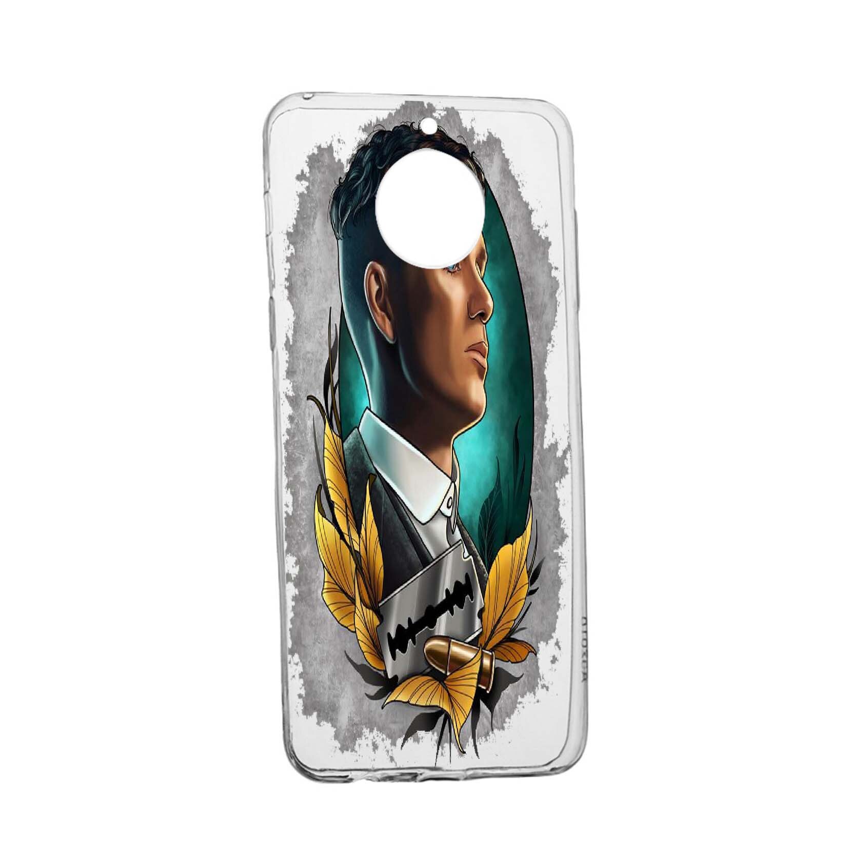 Husa de protectie Peaky Blinders, Movie pentru Motorola Moto G6, rezistenta la uzura, anti-alunecare, din silicon Premium, 384