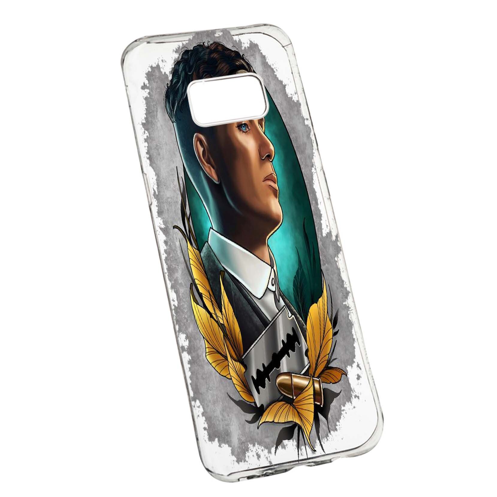 Husa de protectie Peaky Blinders, Movie pentru Samsung Galaxy S8 Plus, rezistenta la uzura, anti-alunecare, din silicon Premium, 384