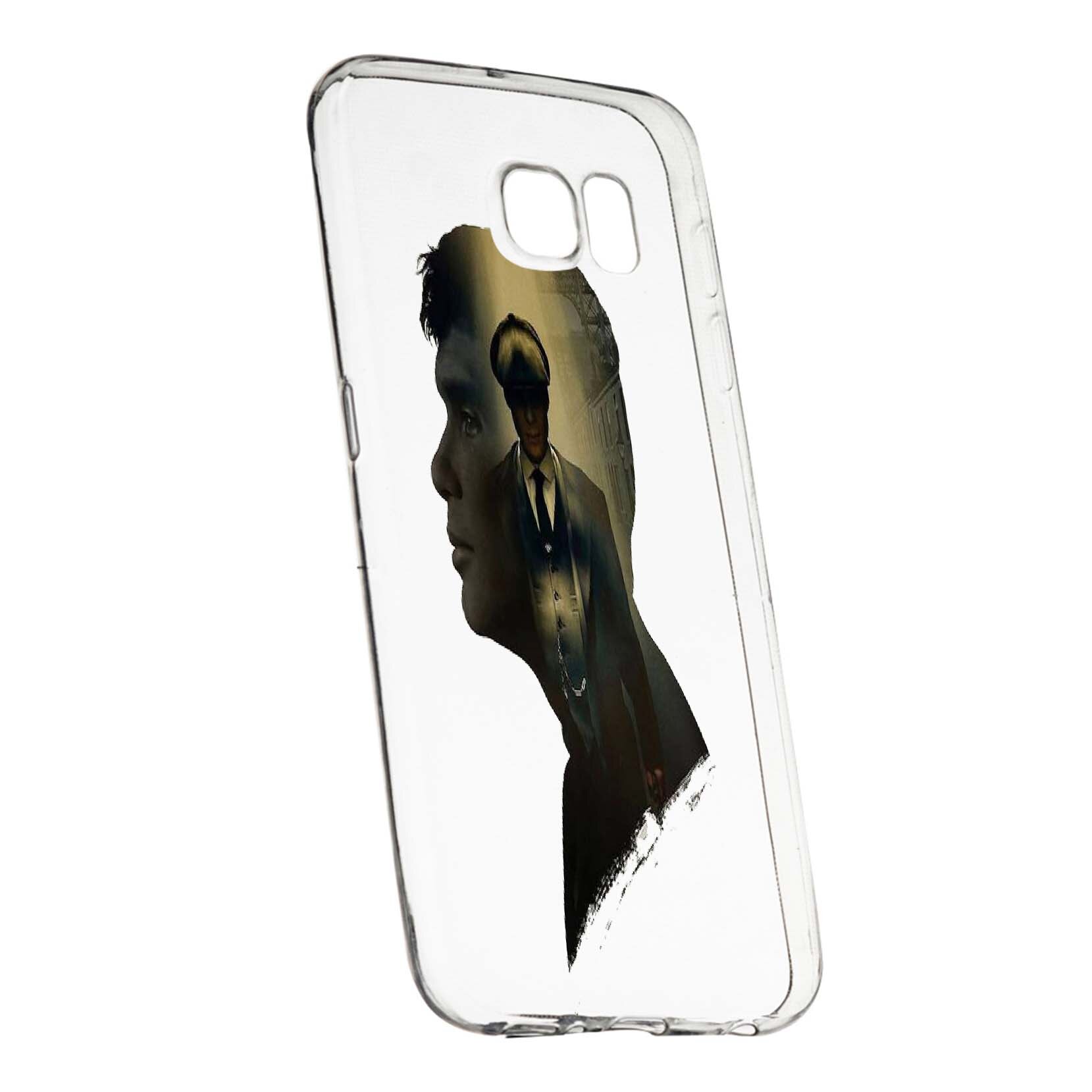 Husa de protectie Peaky Blinders, Movie pentru Samsung Galaxy S6 Edge, rezistenta la uzura, anti-alunecare, din silicon Premium, 385