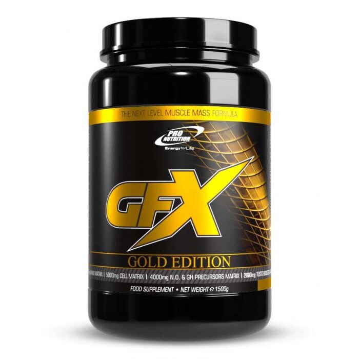 Gainer pentru dezvoltare musculara, GFX Gold edition ciocolata, 1500g