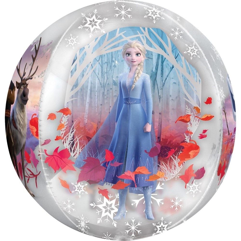 Balon folie orbz sfera Frozen 2, Amscan 40391