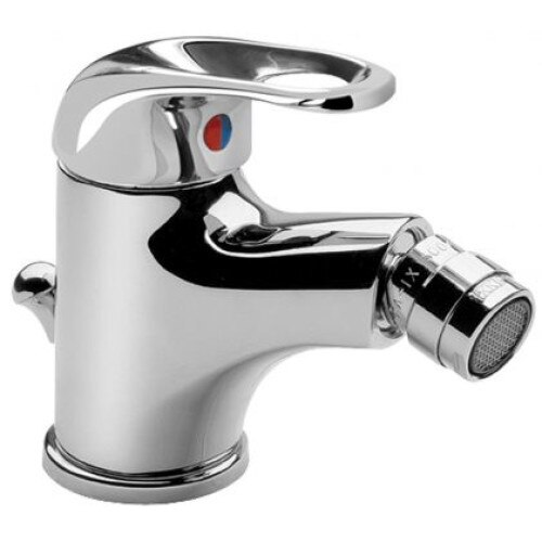 Baterie bideu Ferro, cu ventil, Elba BEL6, crom, 40mm