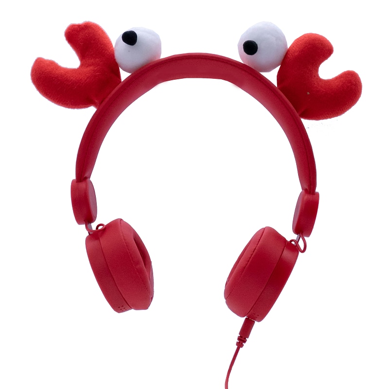 Casti audio pentru copii model crab