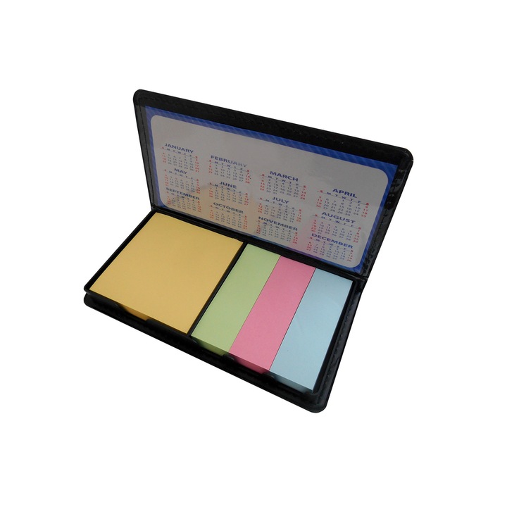 Suport birou cu 4 notesuri adezive