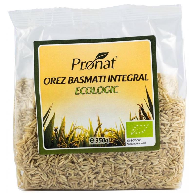 Orez Integral Basmati Bio 350gr Pronat