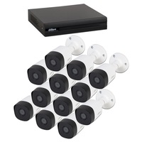 kit sistem supraveghere si securitate dahua 12 camere exterior 2mp smart ir 20m  dvr 16 canale imagen 8_0_
0