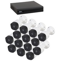 kit sistem supraveghere si securitate dahua 14 camere exterior 2mp smart ir 20m  dvr 16 canale imagen 15_0_
0