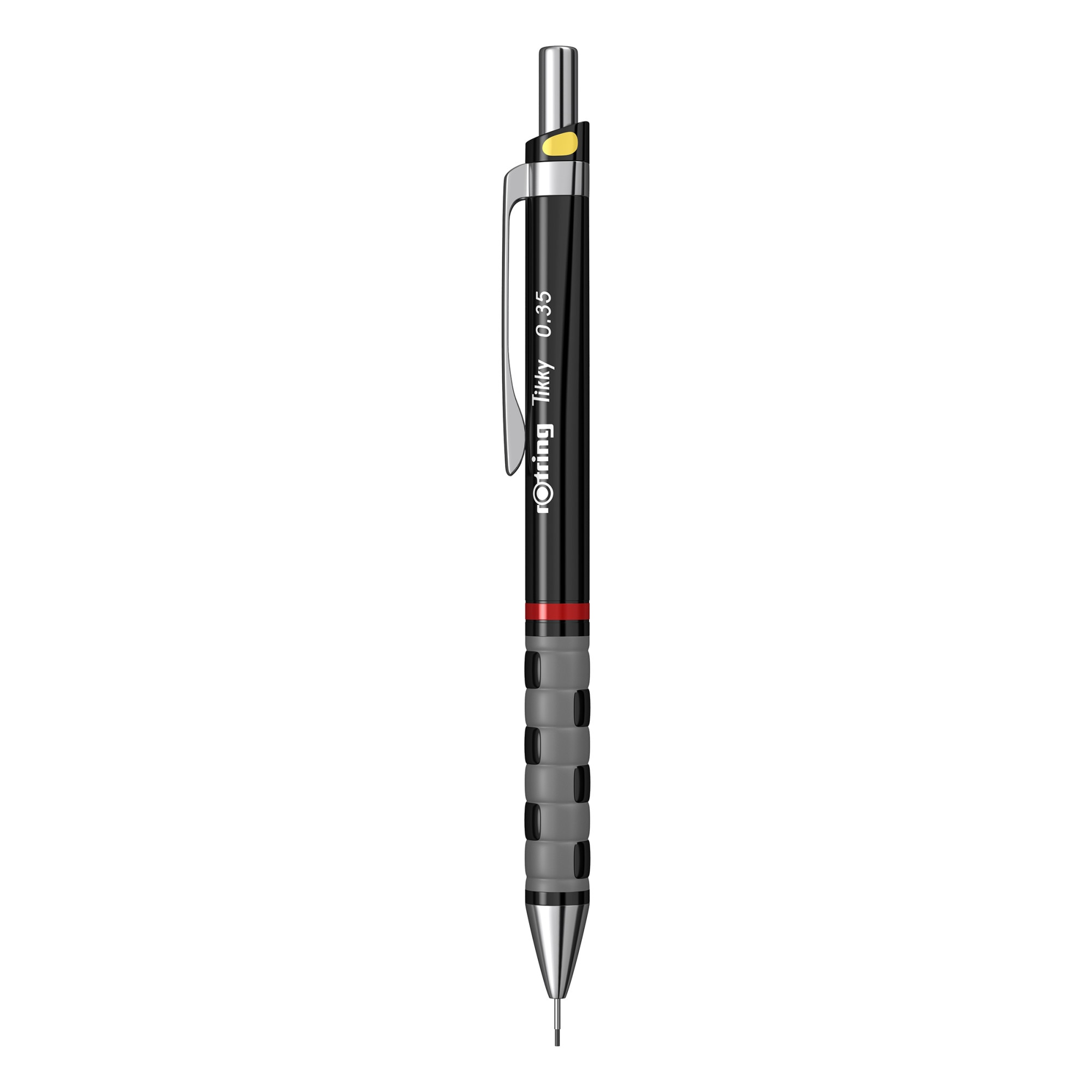Creion Mecanic 0.35 Rotring Tikky III Black Color Code, negru
