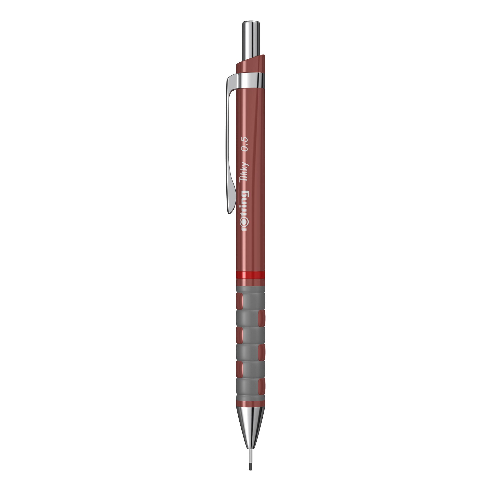 Creion Mecanic 0.5 Rotring Tikky III Red Ochre BTS, rosu inchis