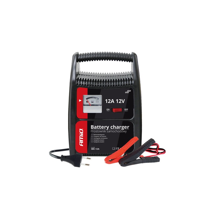 Redresor Amio Acumulator / Baterie, Automax, 12V 12A