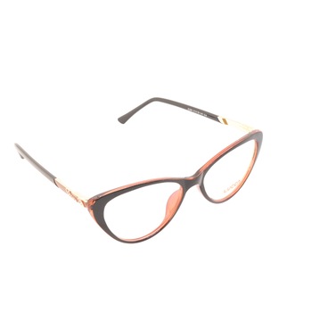 Rame ochelari de vedere, Lucca, Dama, E268, 51mm, Negru/Maro Rame ochelari de vedere, Lucca, Dama, E268, 51mm, Negru/Maro