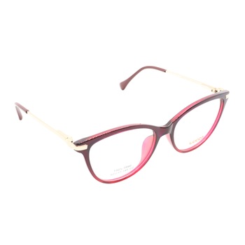 Rame ochelari de vedere, Lucca, Dama, JM0002, 52mm, Grena/Auriu Rame ochelari de vedere, Lucca, Dama, JM0002, 52mm, Grena/Auriu