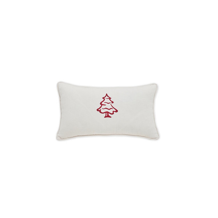 Perna decorativa Gilda alba, 30 x50 cm