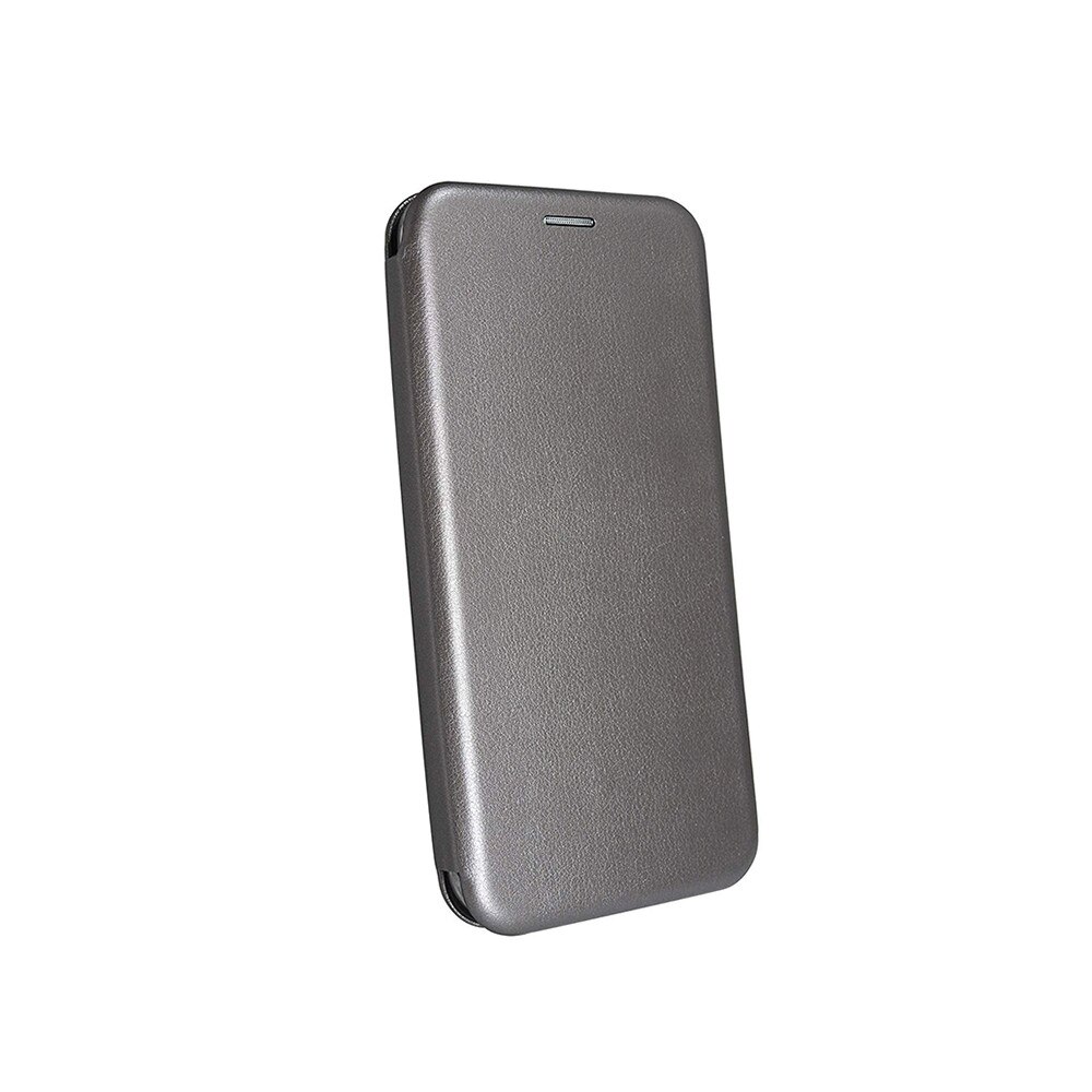 Husa de protectie pentru iPhone 11 Pro Max, Elegance, Piele ecologica, Gri