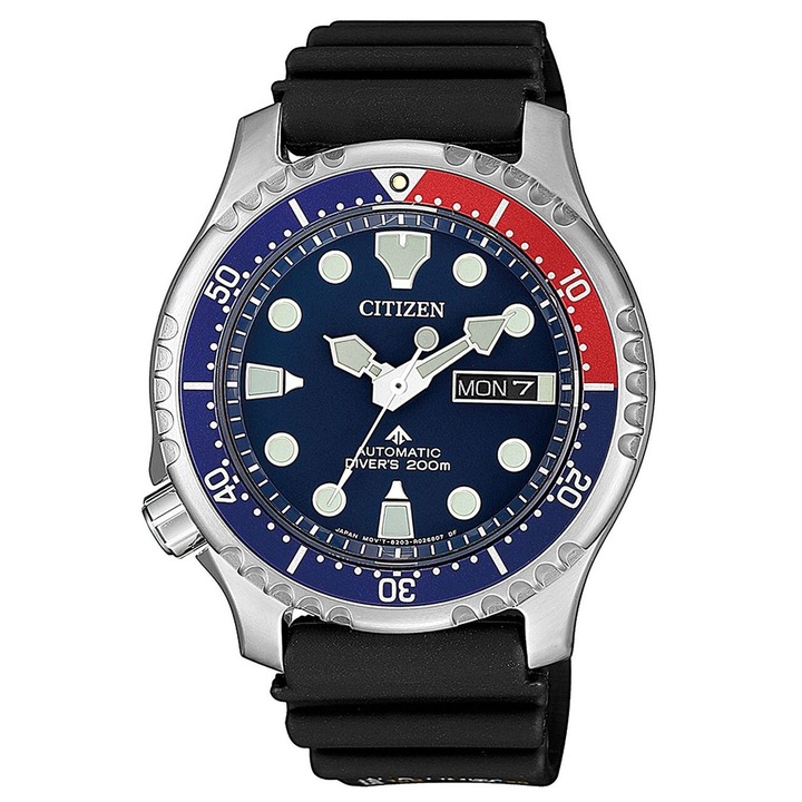 Мъжки часовник Citizen NY0086-16L, 42mm, 20ATM