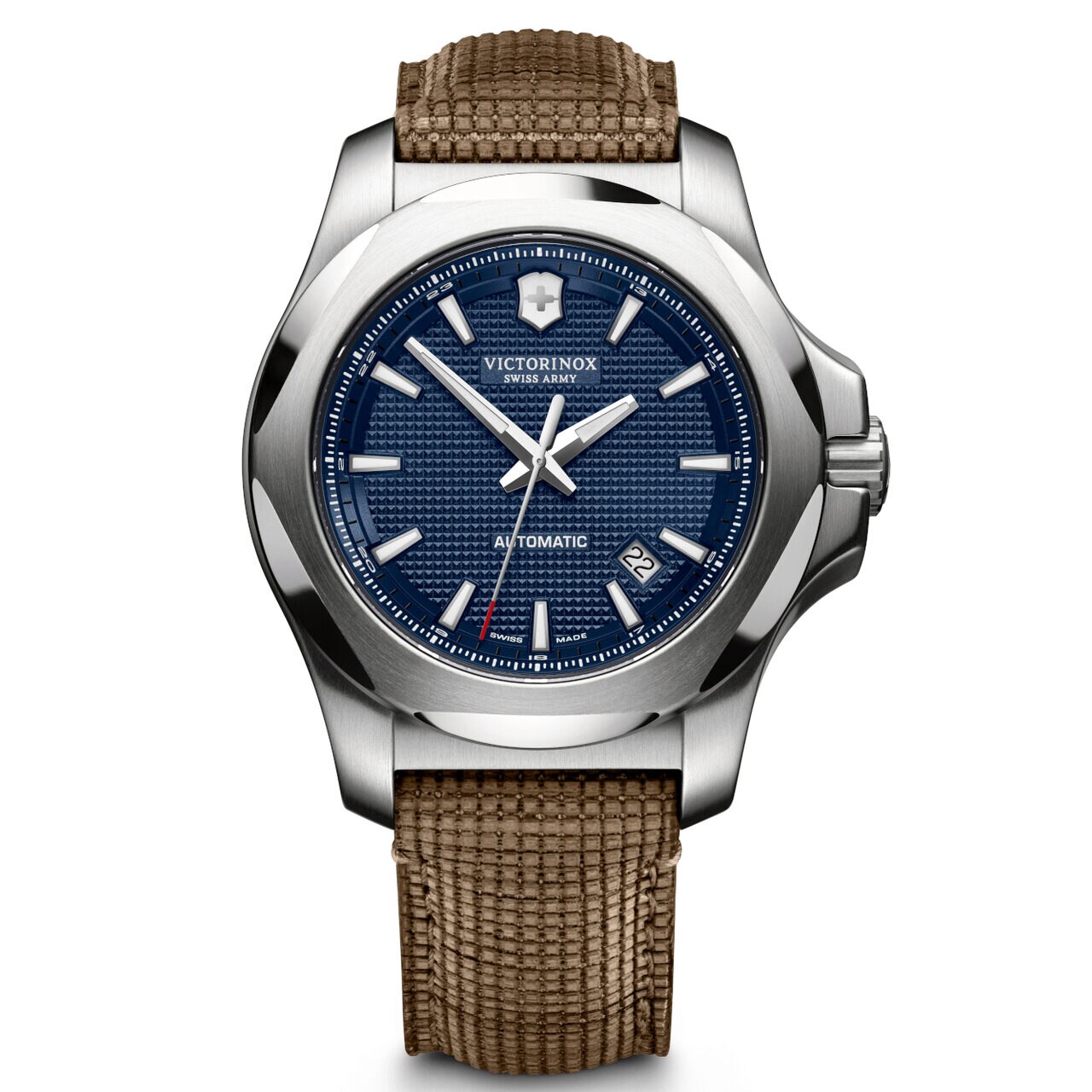Ceas barbatesc Victorinox 241834 I.N.O.X., 43mm, 20ATM, Argintiu