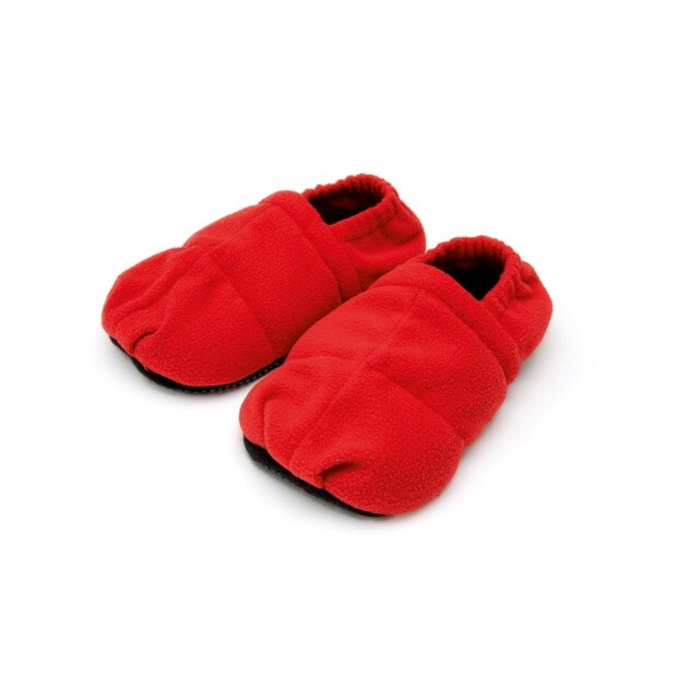 Botosi de casa cu incalzire, rosu/negru, marime 36/40 - Sissel Linum Relax Comfort