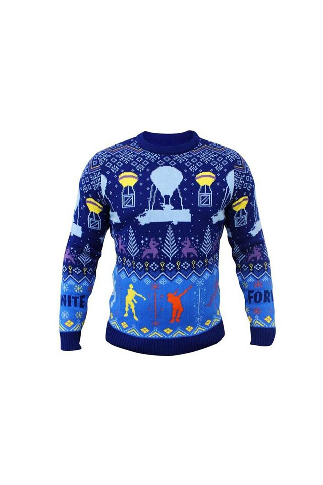 Pulover Fortnite Xmas, Multicolor