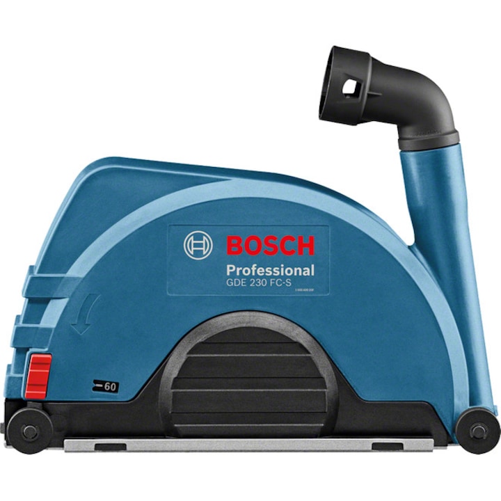 Bosch Professional GDE 230 FC-S forgácsgyüjtő adapter sarokcsiszolókhoz