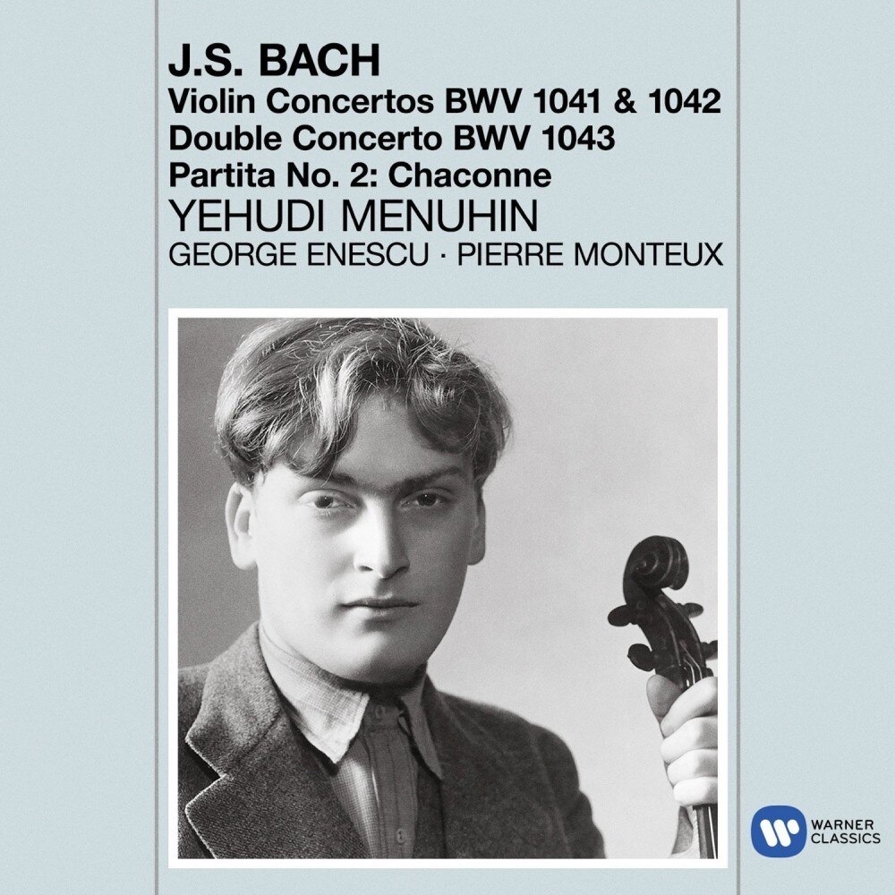 Yehudi Menuhin-Violin Concertos - Chaconne-Johann Sebastian Bach-CD