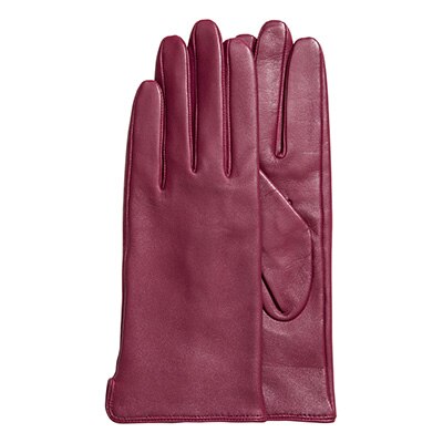 Manusi piele Misia, Visiniu