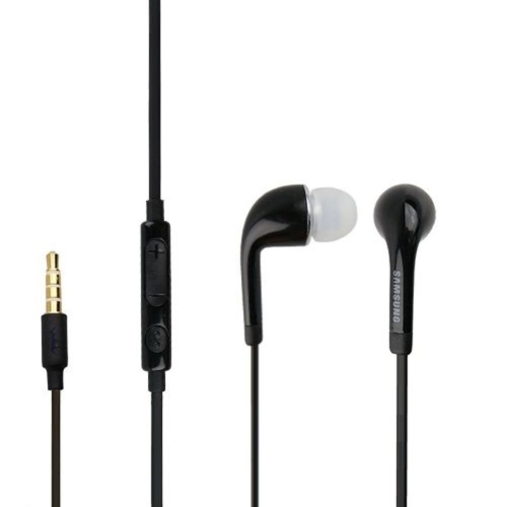 Слушалки с микрофон и управление на звука Samsung Headset EO-EG900BB за Samsung мобилни устройства, Черен Bulk