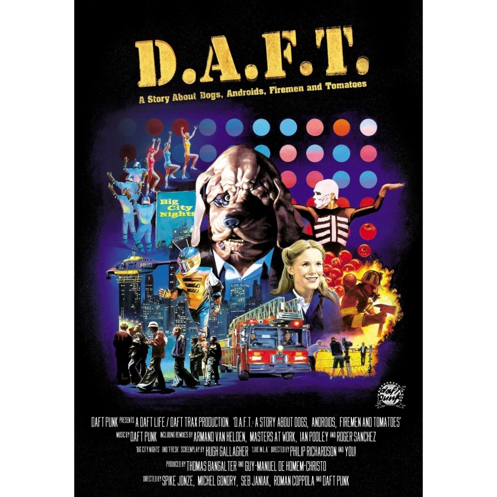 Daft Punk-A Story About Dogs, Androids, Firemen And Tomatoes-DVD