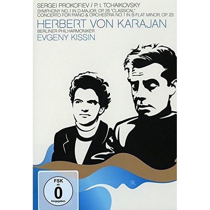 Herbert von Karajan-Symphony No. 1, Piano Concerto-DVD