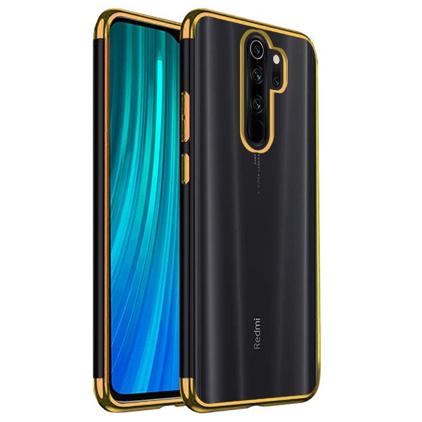 Husa Xiaomi Redmi Note 8 Pro TPU Margine Gold