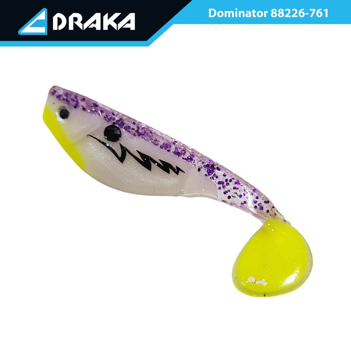 Szilikon csali Draka "Dominator"-761, 9 cm. 9 gr