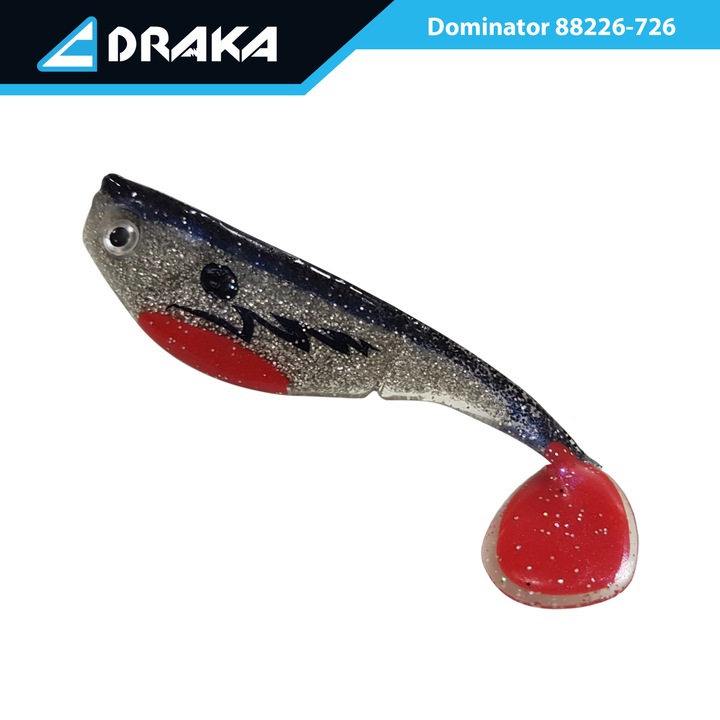 Szilikon csali Draka "Dominator"-726, 9 cm. 9 gr