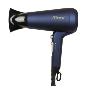 Uscator de par GIRMI PH22, 2100W, 2 trepte de temperatura, 2 trepte de viteza, butoon cooling, concentrator, albastru Uscator de par GIRMI PH22, 2100W, 2 trepte de temperatura, 2 trepte de viteza, butoon cooling, concentrator, albastru