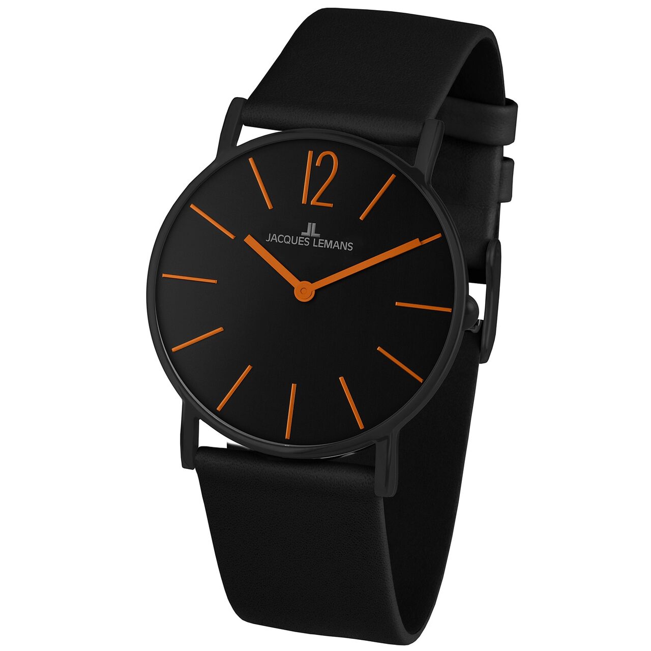 Ceas de dama Jacques Lemans 1-2030G York 40mm, 5ATM, Negru