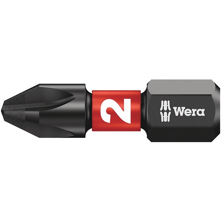 Bit pentru surub Phillips, negru, PH1 x 25mm, Wera